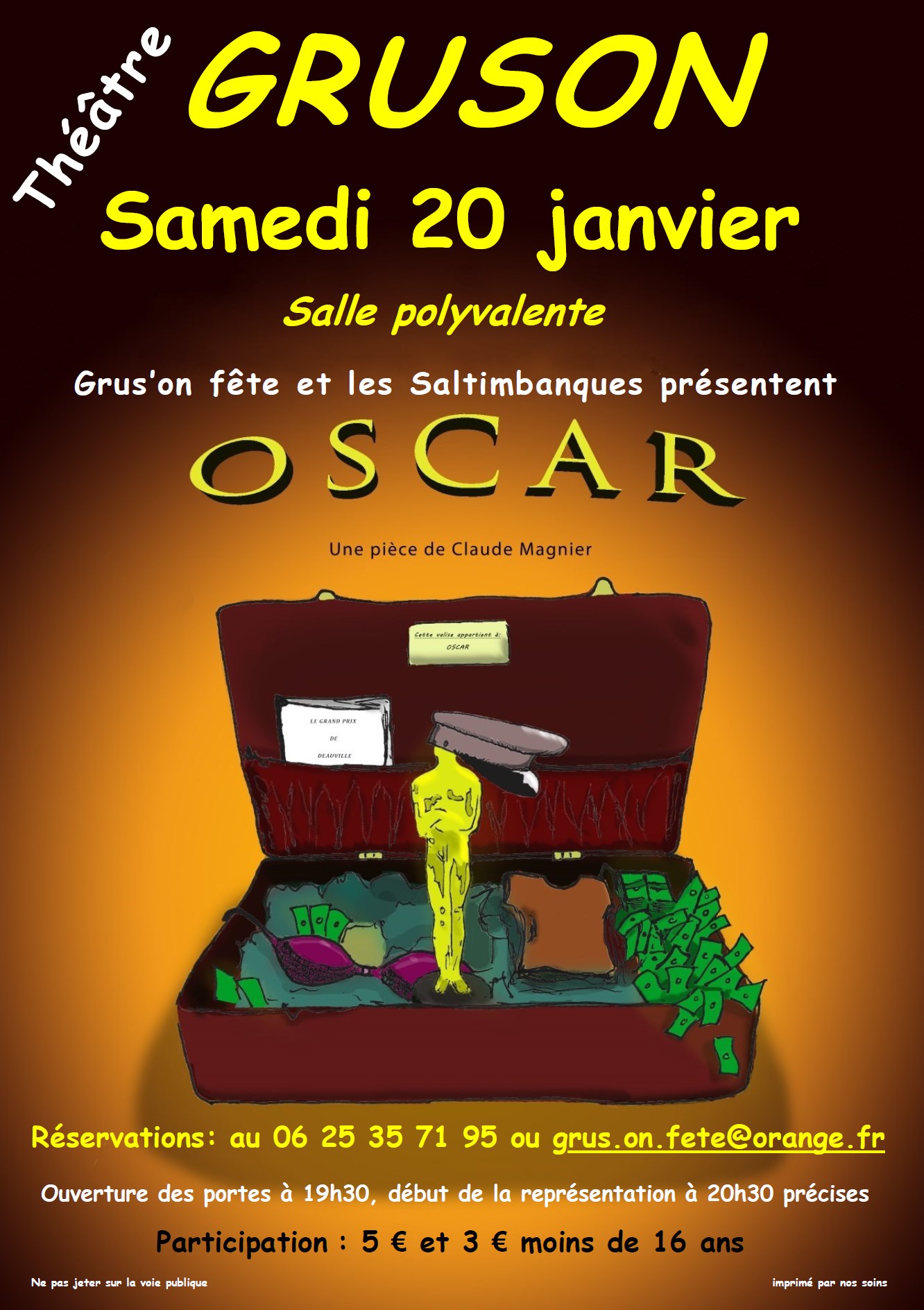 OSCAR - Pièce de Théâtre