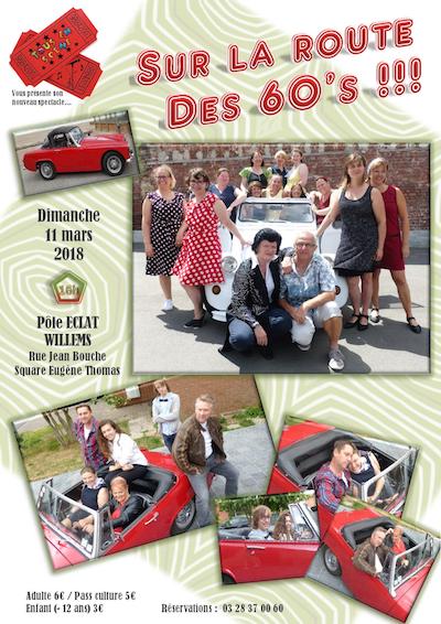 Comédie musicale Salut les 60′s à Willems